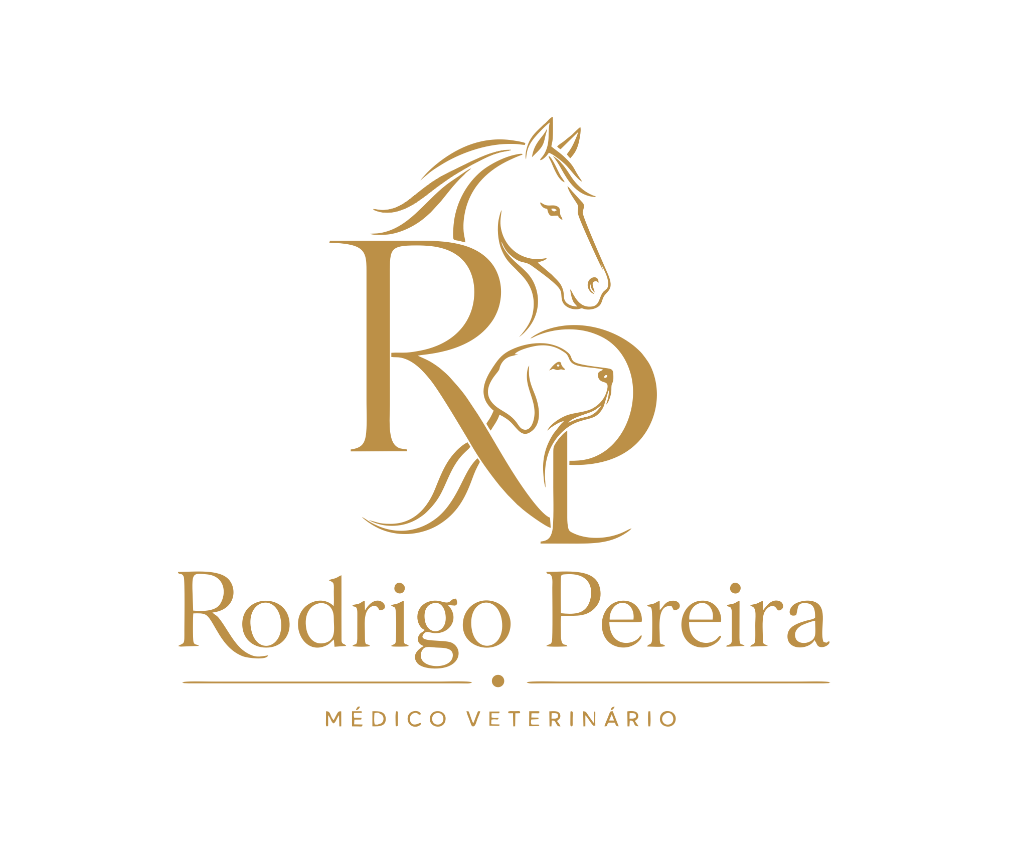 Logo Dr. Rodrigo Pereira, Médico Veterinário